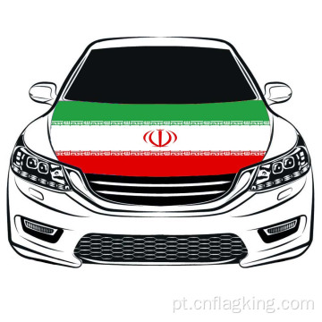 Bandeira do capô do carro da República Islâmica do Irã 100 * 150 CM Bandeira do capô do carro da República Islâmica do Irã
